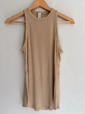 lululemon athletica Ribbed Tank Top - Tan